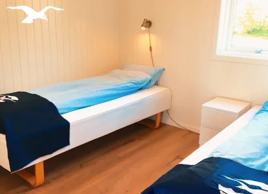 House for 4 persons bedroom 1 at Hindrum Fjordsenter in Norway
