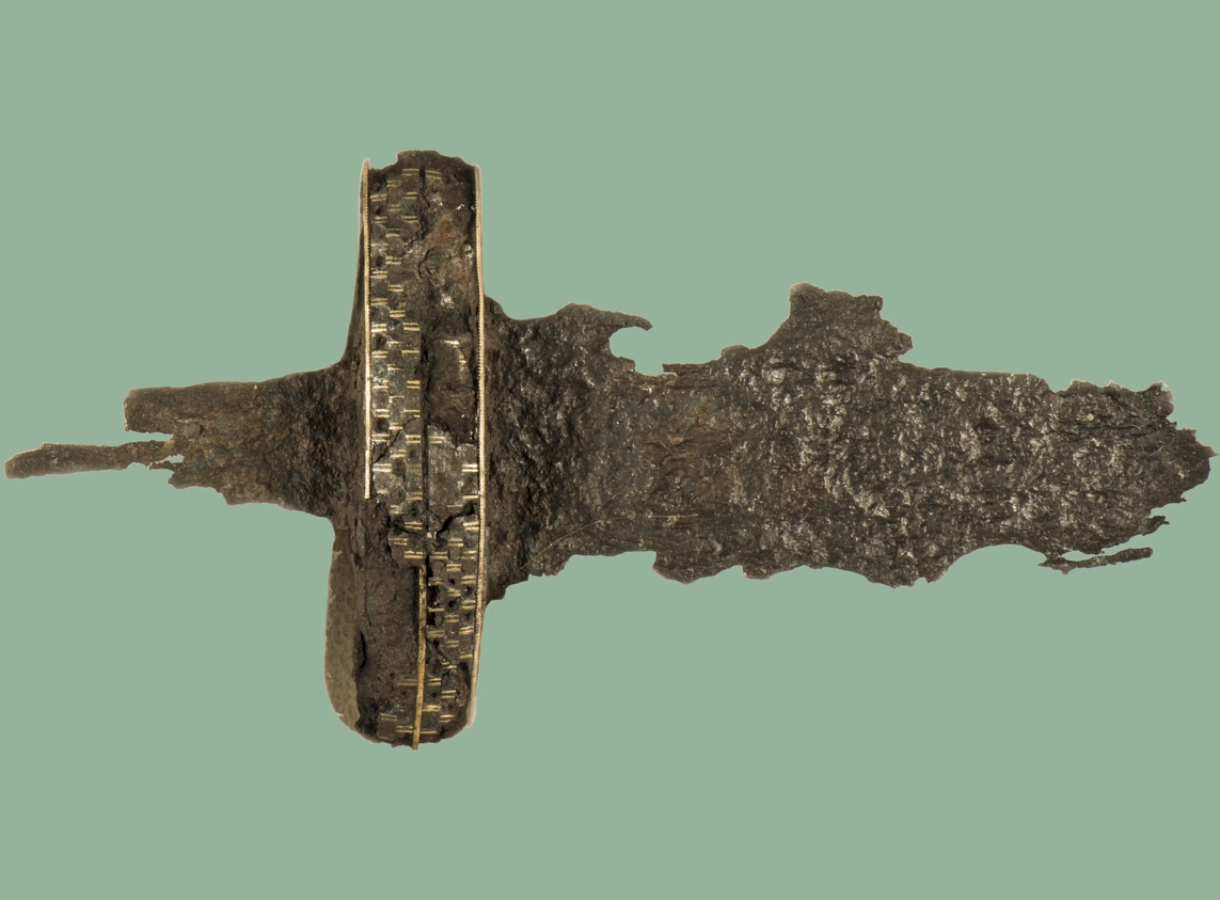 Ancient sword fragment recovered from a burial context in Norway
