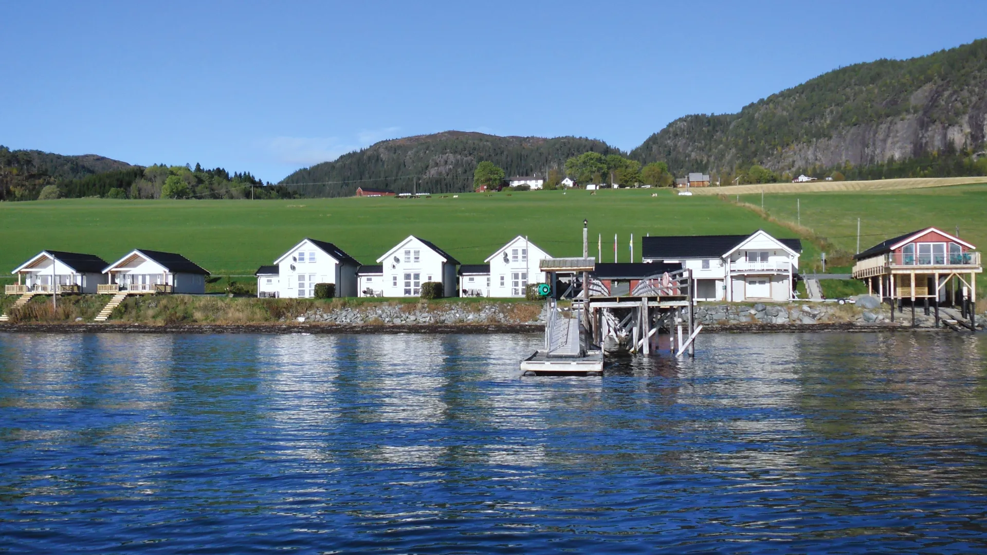 Hindrum Fjordsenter ved Trondheimsfjorden